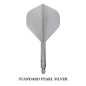 Preview: Condor AXE Flights Std. Metallic Silber