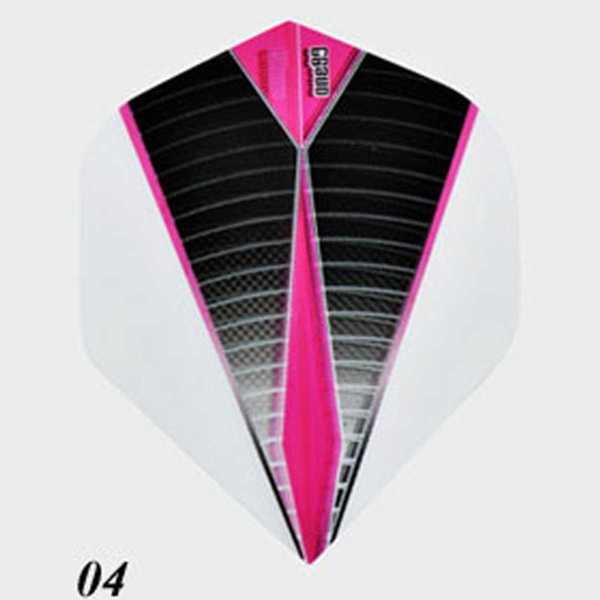 10 Satz One80 Daze Weiß pink