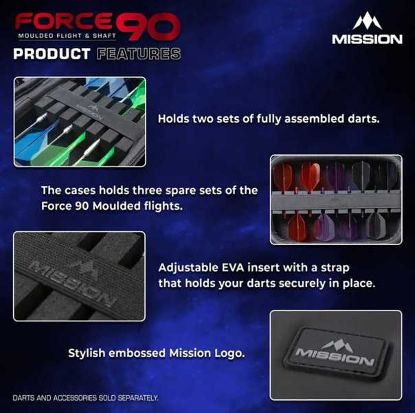 Mission Force 90 Dart Case