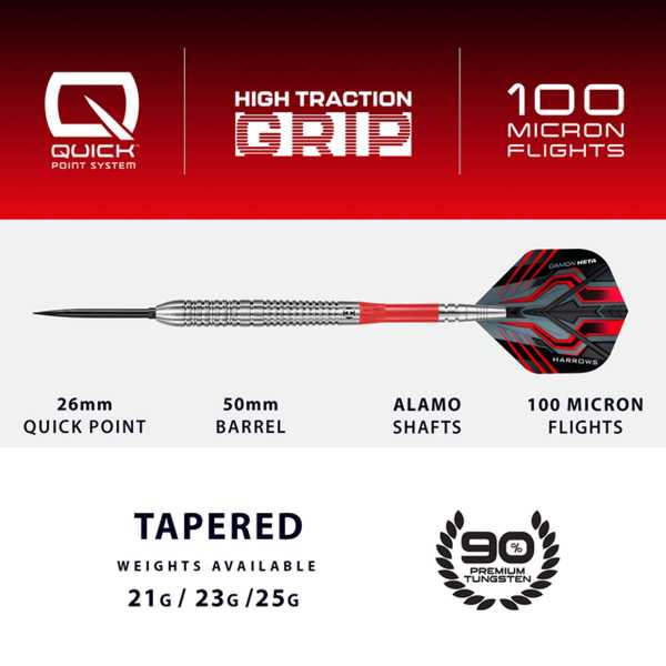 HARROWS Damon Heta Natural QUICK Point 90%