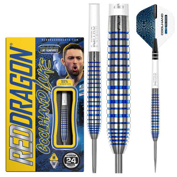 Red Dragon Luke Humphries TX3 Cool Blue
