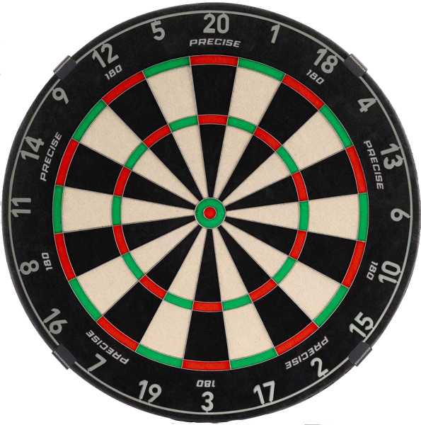 Precise180 Endorphine Dartboard mit Ring
