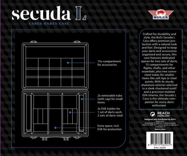 Bulls Secuda L Dartkoffer Soft