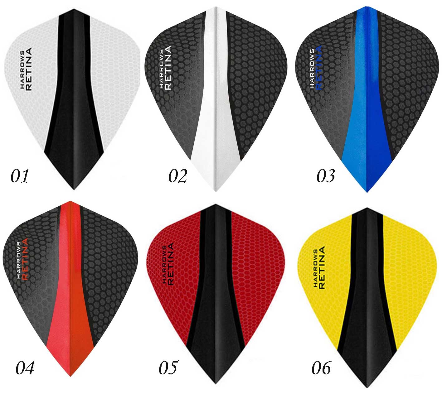 Harrows Retina Kite Dart Flights