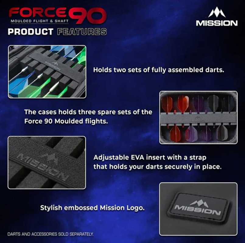 Mission Force 90 Dart Case
