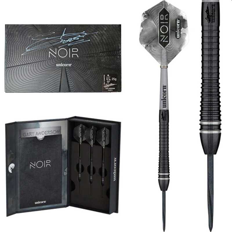 Unicorn Gary Anderson Phase 6 Noir mit Unterschrift