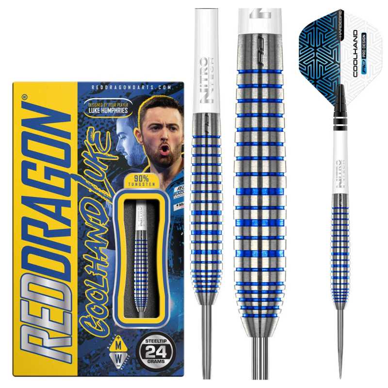 Red Dragon Luke Humphries TX3 Cool Blue