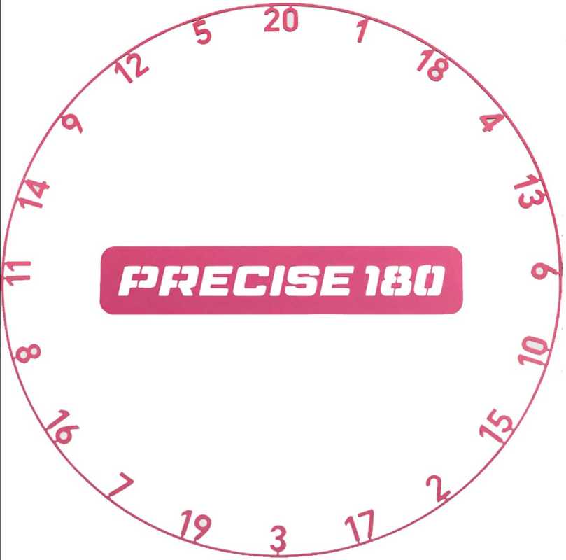 Precise180 Onepiece Zahlenringe
