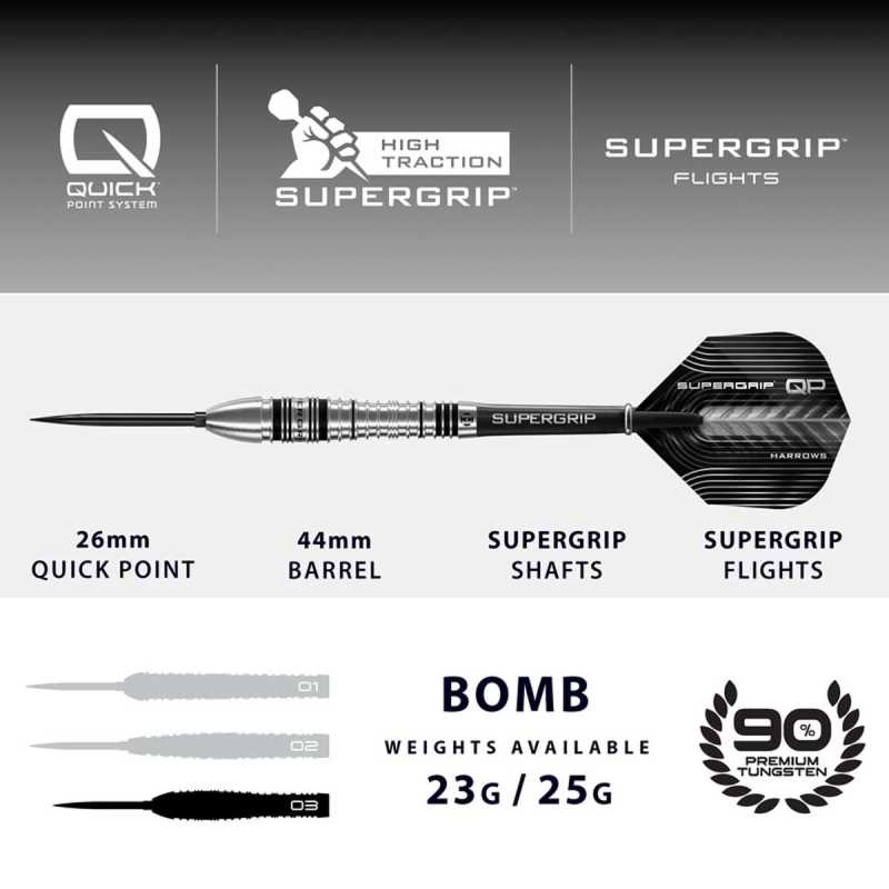 HARROWS Supergrip QP Bomb QUICK Point 90%